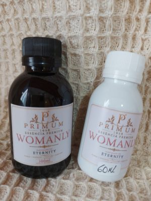 ESSÊNCIA WOMANLY - Fem. Inspirado em Eternity - 60ml = R$ 35,00 - 100ml = R$ 59,00